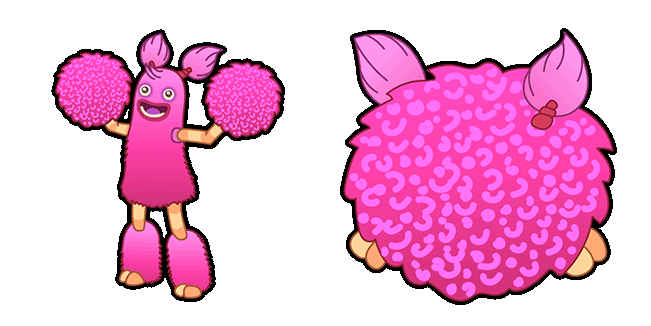 My Singing Monsters PomPom & Egg Animated Cursor