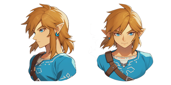 Legend of Zelda Link Character Cursor