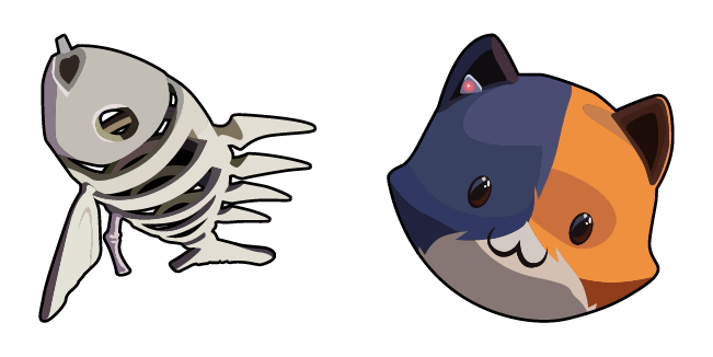 Fortnite Meowscles Skin & Skellefish Glider Cursor