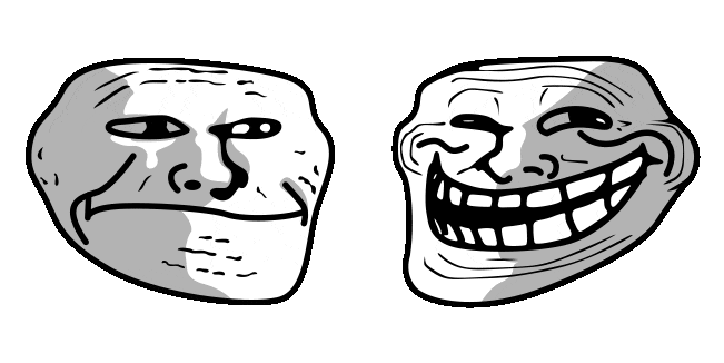 Trollface Meme Animated Cursor