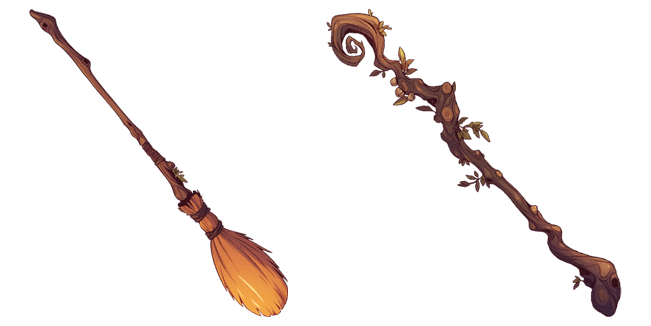 Magic Broom & Magic Staff Cursor