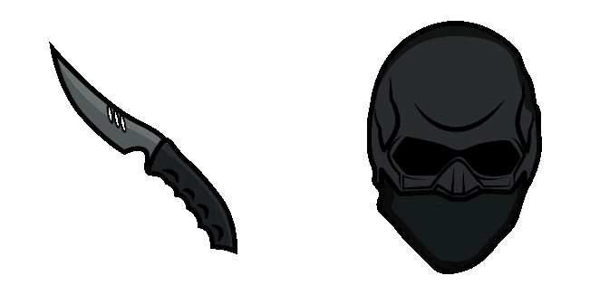 The Boys Black Noir & Knife Animated Cursor