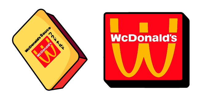 WcDonald's Sauce & Logo Cursor