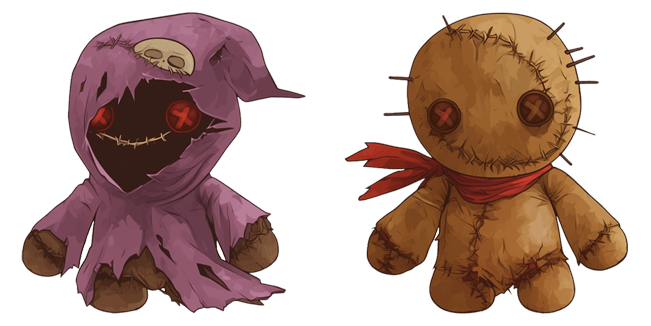 Creepy Voodoo Dolls Cursor
