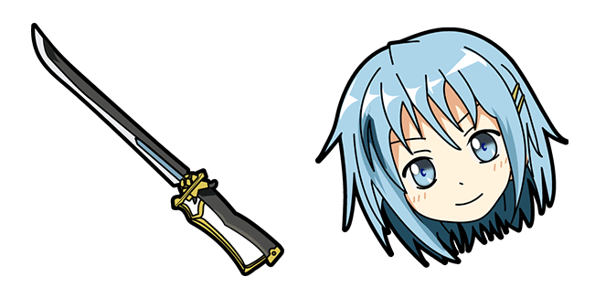The Puella Magi Sayaka Miki & Sword Cursor