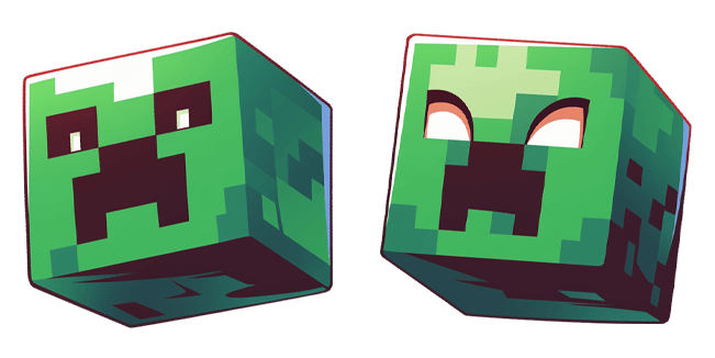Minecraft Creeper Face Cursor
