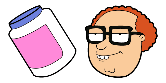 Family Guy Mort Goldman & Pill Bottle Cursor