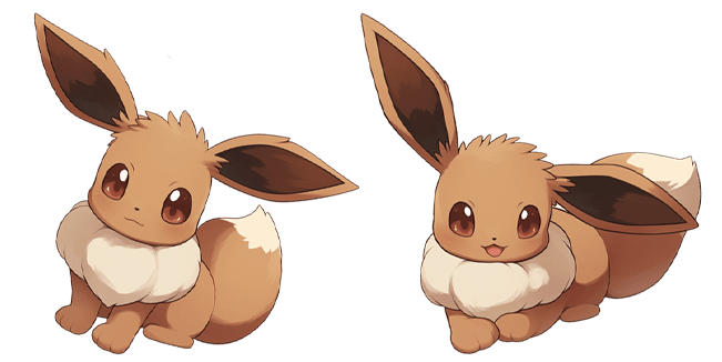 Pokemon Curious Eevee Cursor