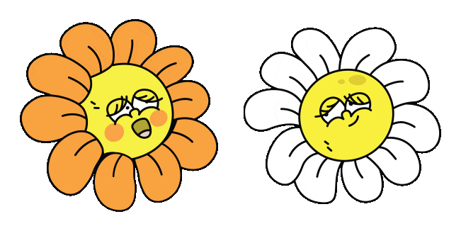 Thank Goodness You're Here! Flowers Animated Cursor