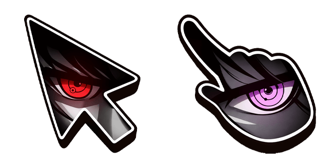 Naruto Sharingan & Rinnegan Eyes Arrow Cursor