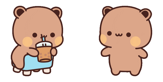 Dudu Drinking Animated Cursor
