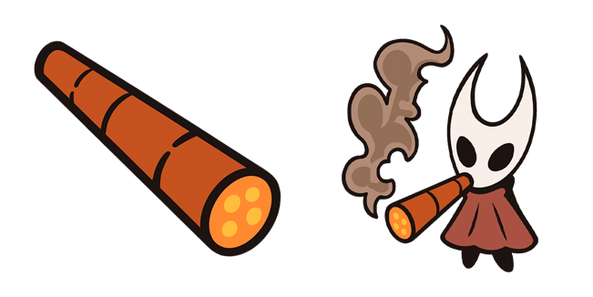Hollow Knight Hornet Smoking Cigar Cursor