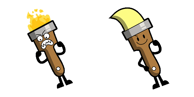 Inanimate Insanity Paintbrush Animated Cursor