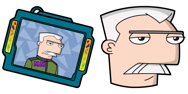 Phineas and Ferb Francis Monogram Cursor