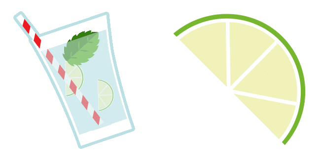 Mojito & Lime Animated Cursor
