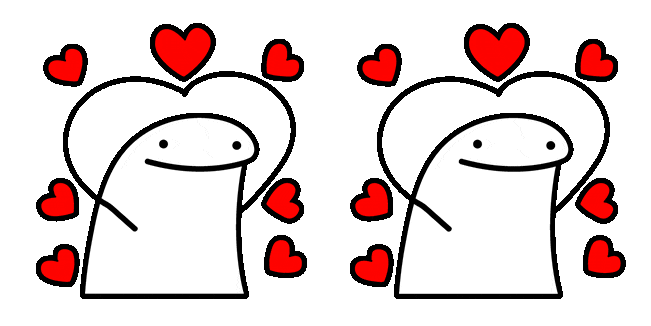 Flork Send Love Meme Animated Cursor