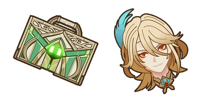 Genshin Impact Kaveh & Mehrak Animated Cursor