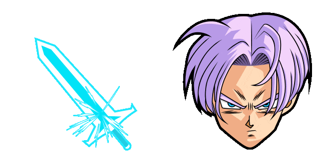 Dragon Ball Trunks & Sword of Hope Animated Cursor