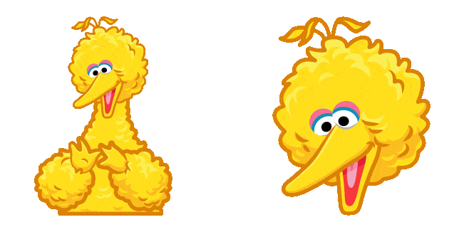 Sesame Street Big Bird Animated Cursor