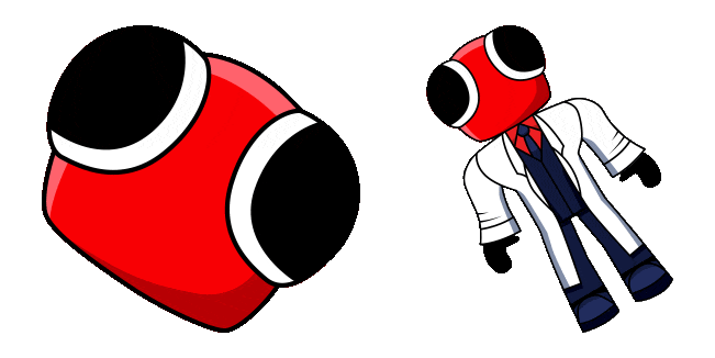 Rainbow Friends Red Animated Cursor