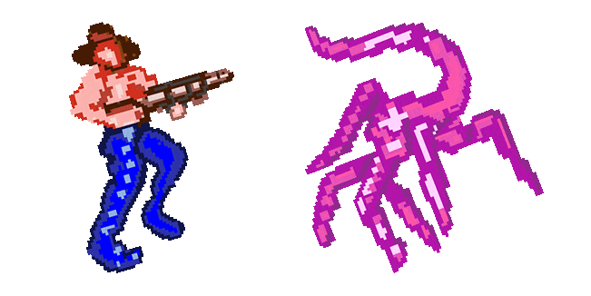 Contra Bill Rizer Animated Cursor