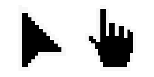 Black Pixel Cursor