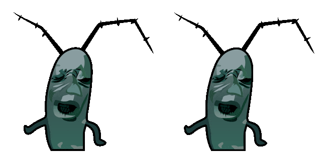 Plankton Got Served Meme Animated Cursor
