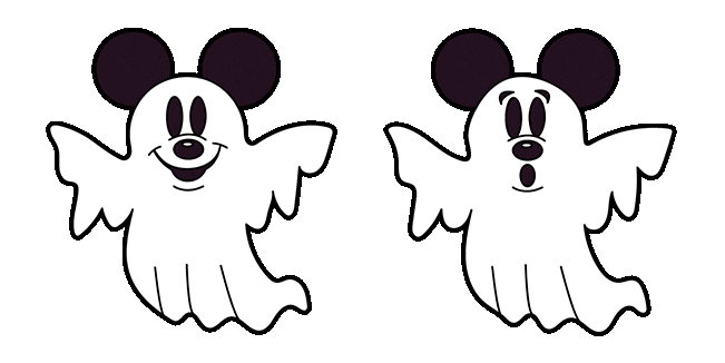 Mickey Mouse Ghost Animated Cursor