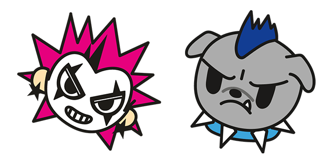Tokidoki Punkstar Chucky & Rudy Cursor