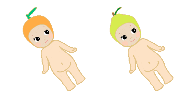 Sonny Angel Orange & Pear Animated Cursor