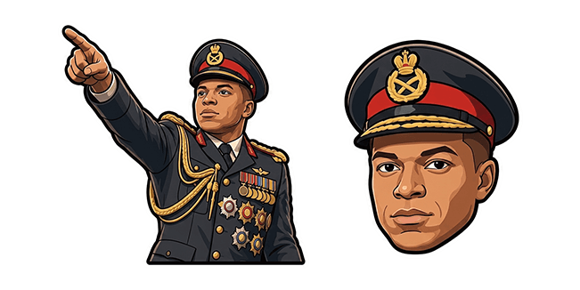 Dictator Mbappe Meme Cursor