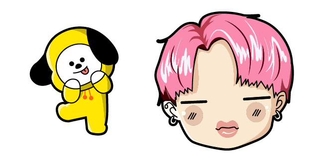 BTS Jimin & Chimmy Cursor
