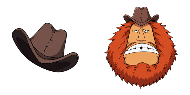 One Piece Jaguar D Saul & Hat Cursor