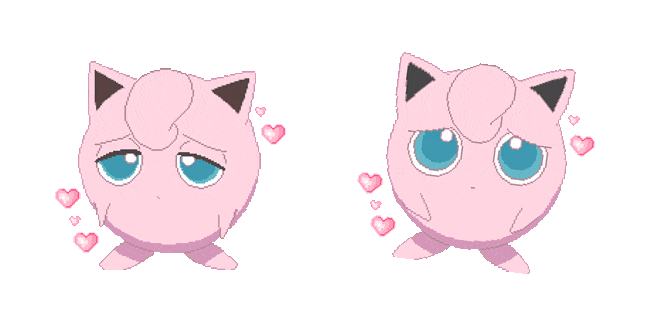 Pokemon Giglipop Pixel Animated Cursor