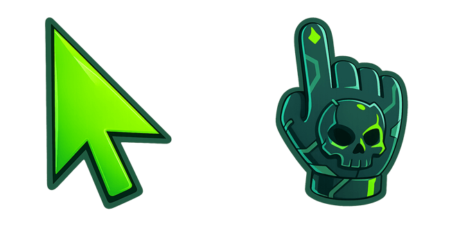 Green Techwear Cursor