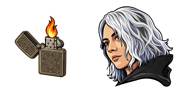 Resident Evil Requiem Grace Ashcroft & Lighter Cursor