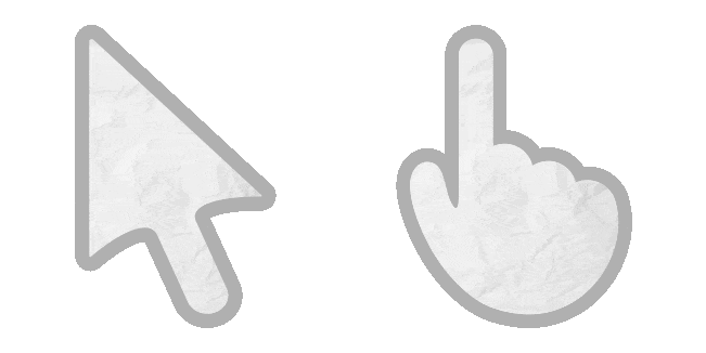Crumpled Paper Animated Cursor