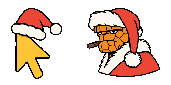 Christmas The Thing Animated Cursor