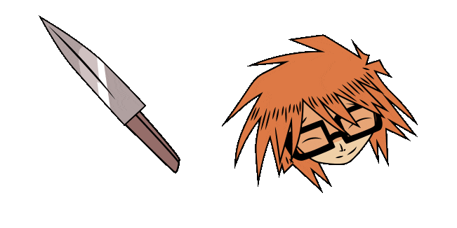 Ranfren Randal Ivory & Knife Animated Cursor