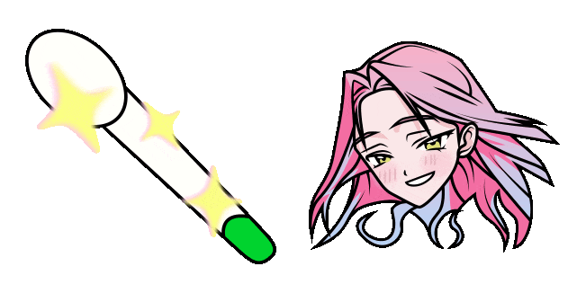 Alien Stage Mizi & Mic Animated Cursor