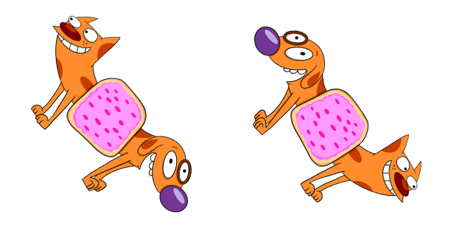 Nyah CatDog Meme Cursor