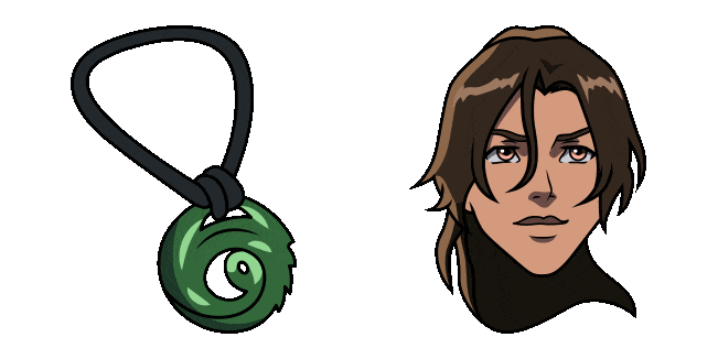 Tomb Raider Lara Croft & Pendant Amulet Animated Cursor