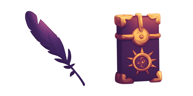 Magic Feather & Magic Book Cursor