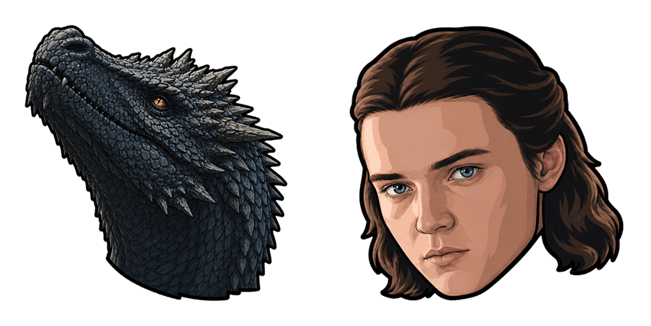 House of the Dragon Daeron Targaryen & Tessarion Cursor