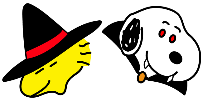 Halloween Snoopy & Woodstock Cursor