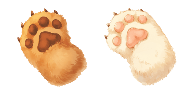 Fluffy Animal Paws Cursor