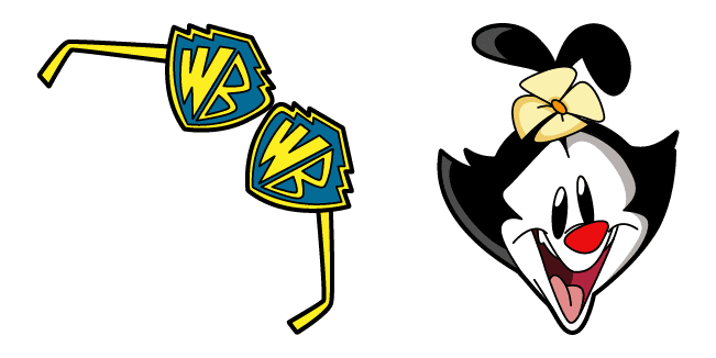 Animaniacs Dot Warner & Glasses Cursor