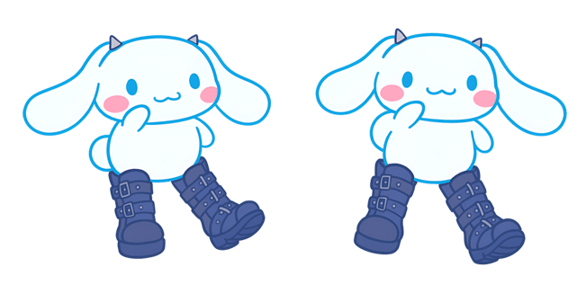 Sanrio Funny Cinnamoroll Big Boots Cursor