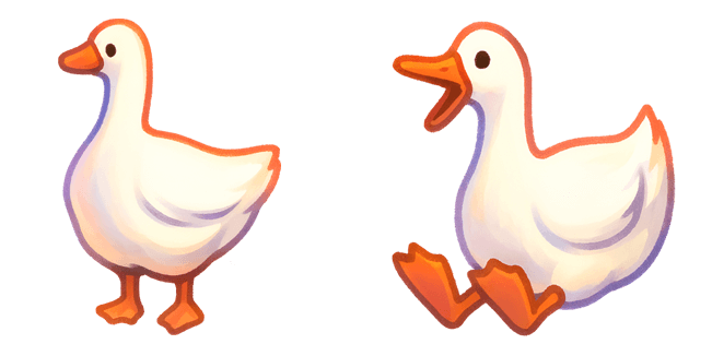 Adorable Duck Cursor