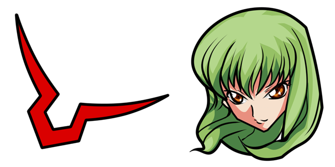 Code Geass C.C. & Geass Symbol Cursor